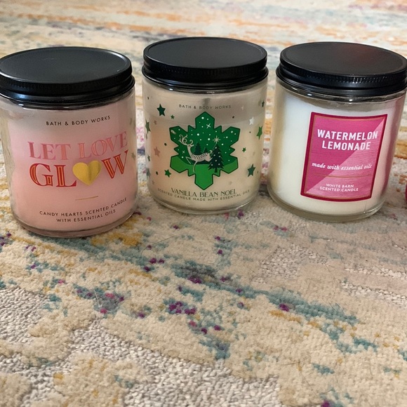 Bath & Body Works Other 5 Baths And Body Works Candles Poshmark